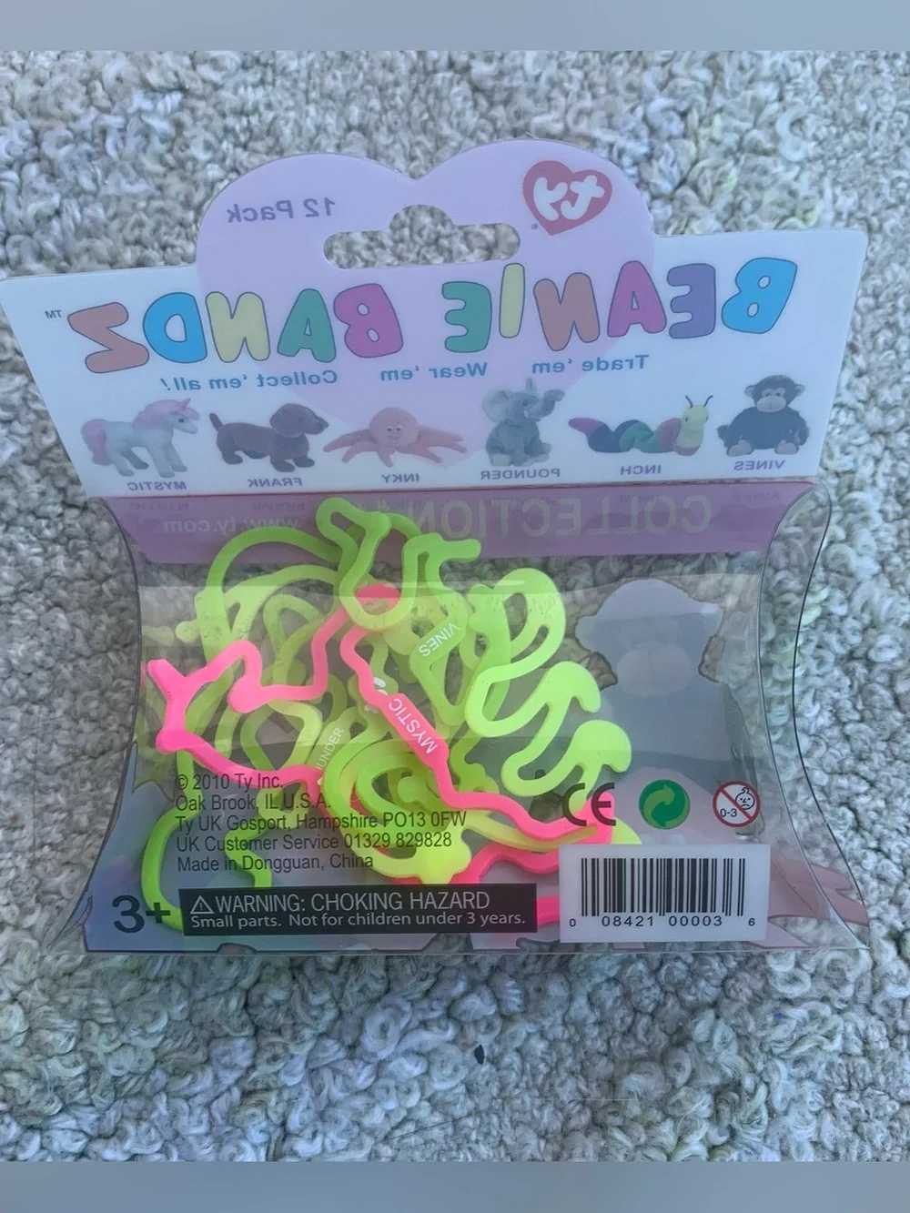 Ty Beanie Bandz Collection #1 silicone rubber wristbands